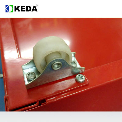 Κόκκινο ντουλάπι αρχειοθέτησης γραφείων ικανότητας φόρτωσης 1mm 35Kgs