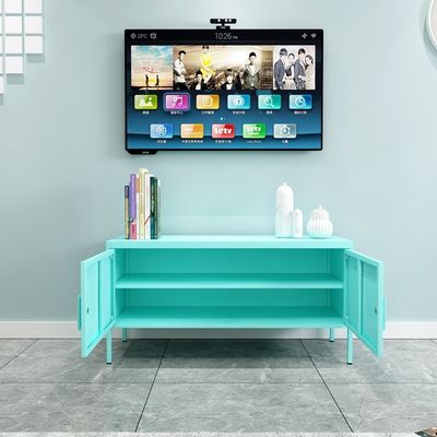Σύγχρονο γραφείο καθιστικών στάσεων TV μετάλλων επίπλων κρεβατοκάμαρων που χτυπιέται κάτω