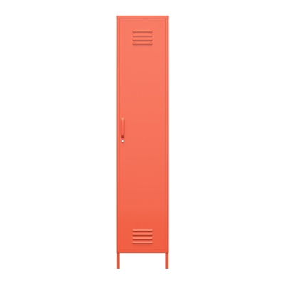 Πορτοκαλιά επίπεδη συσκευασία γραφείου αποθήκευσης ντουλαπιών μετάλλων H1700 ενιαία με τα διευθετήσιμα πόδια