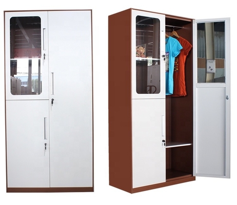 Σχεδιαστής 3 γραφείου ντουλαπών επίπλων κρεβατοκάμαρων ντουλάπια Almari Cubby χάλυβα πορτών